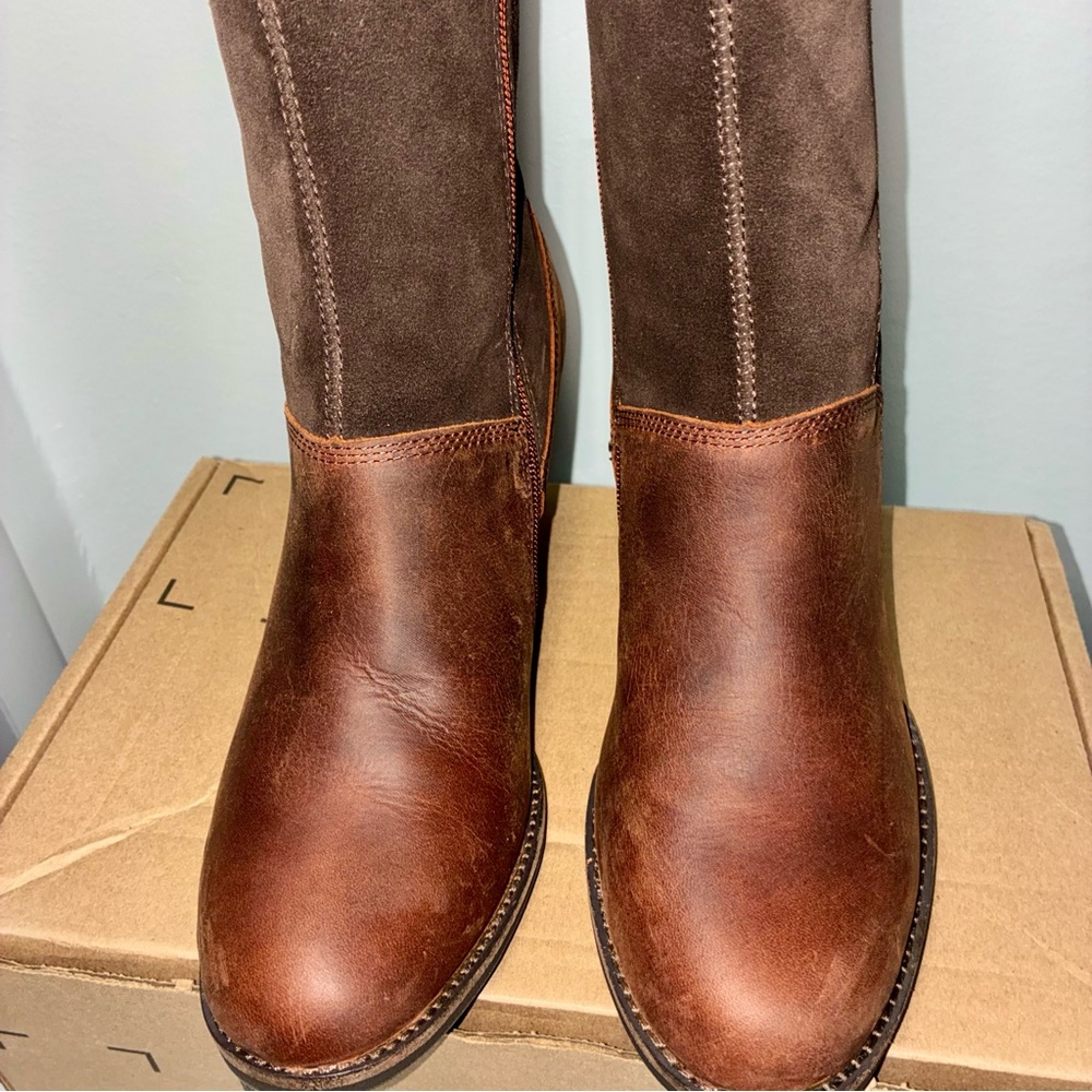 Cat Coretta Waterproof 14” Inner Zip Boots Women’s Size 9.5 - Picture 4 of 13